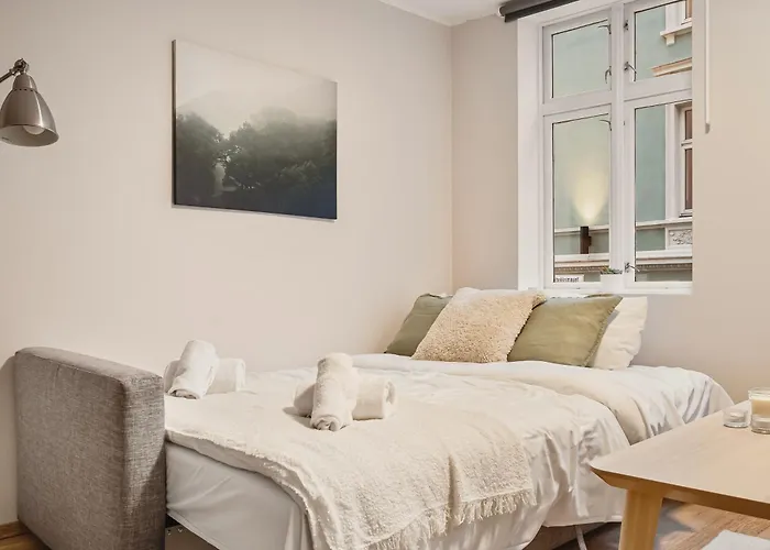 I Sentralt Bergenshus Apartmán *